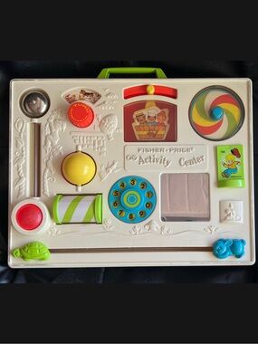1970’s Vintage Fisher-Price Activity Center Panel Toy